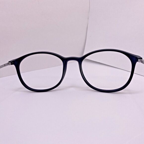 Prada Authentic Eyeglasses Frame VPS 04H DG0-1O1 53 [] 19 MM Rubber Matte Silver - Picture 9 of 12